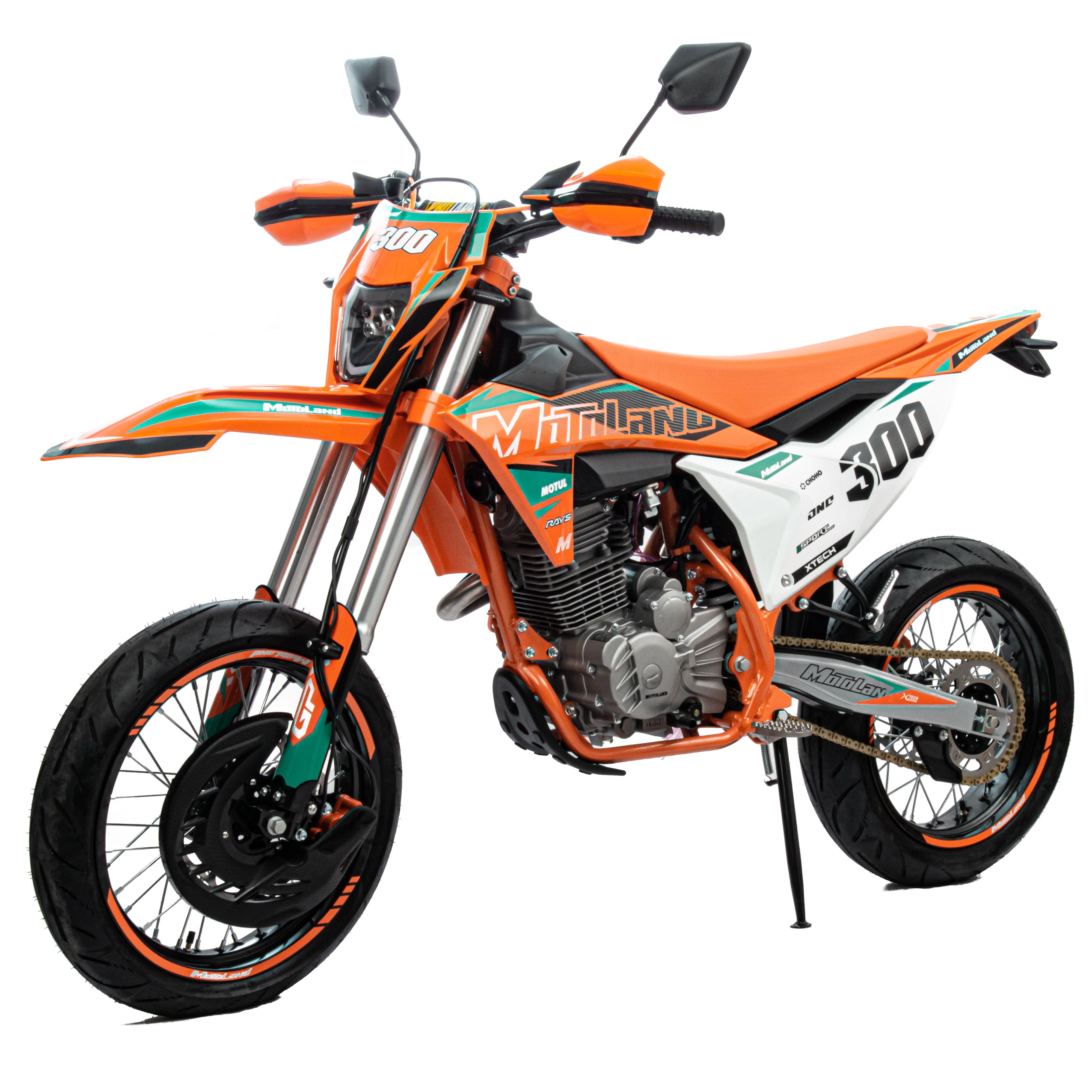 Мотоцикл Кросс Motoland SMX300 S4 (175FMM) 17/17 (мотард) ПТС Мотоцикл Кросс Motoland SMX300 S4 (175FMM) 17/17 (мотард) ПТС