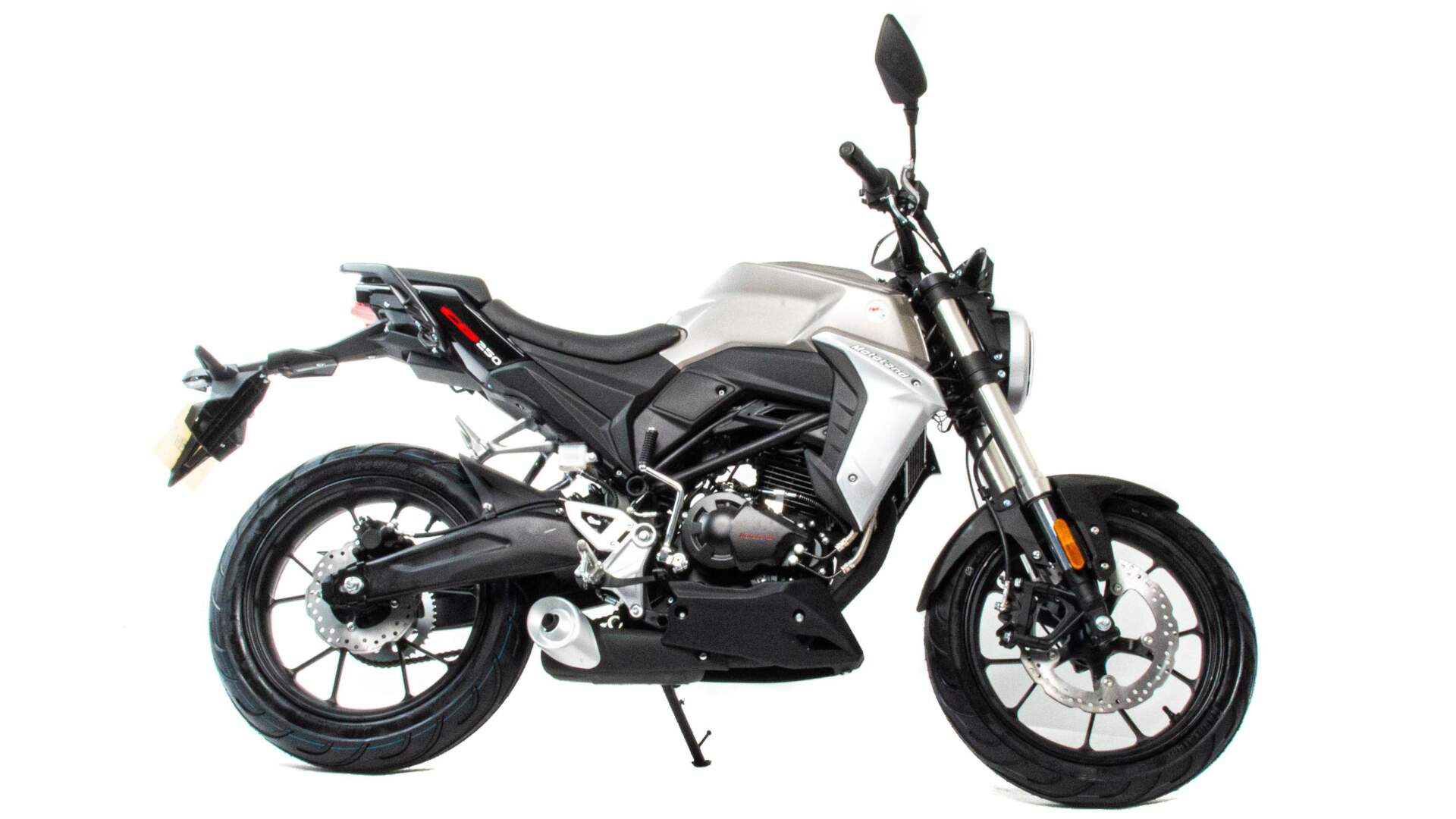 Мотоцикл дорожный Motoland CB 250 (172FMM-5/PR250) серебристый Мотоцикл дорожный Motoland CB 250 (172FMM-5/PR250) серебристый