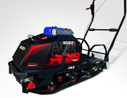 Мотобуксировщик Ikudzo 1450/500 EKR15 (с реверсом) Loncin Красный Черный Мотобуксировщик Ikudzo 1450/500 EKR15 (с реверсом) Loncin Красный Черный
